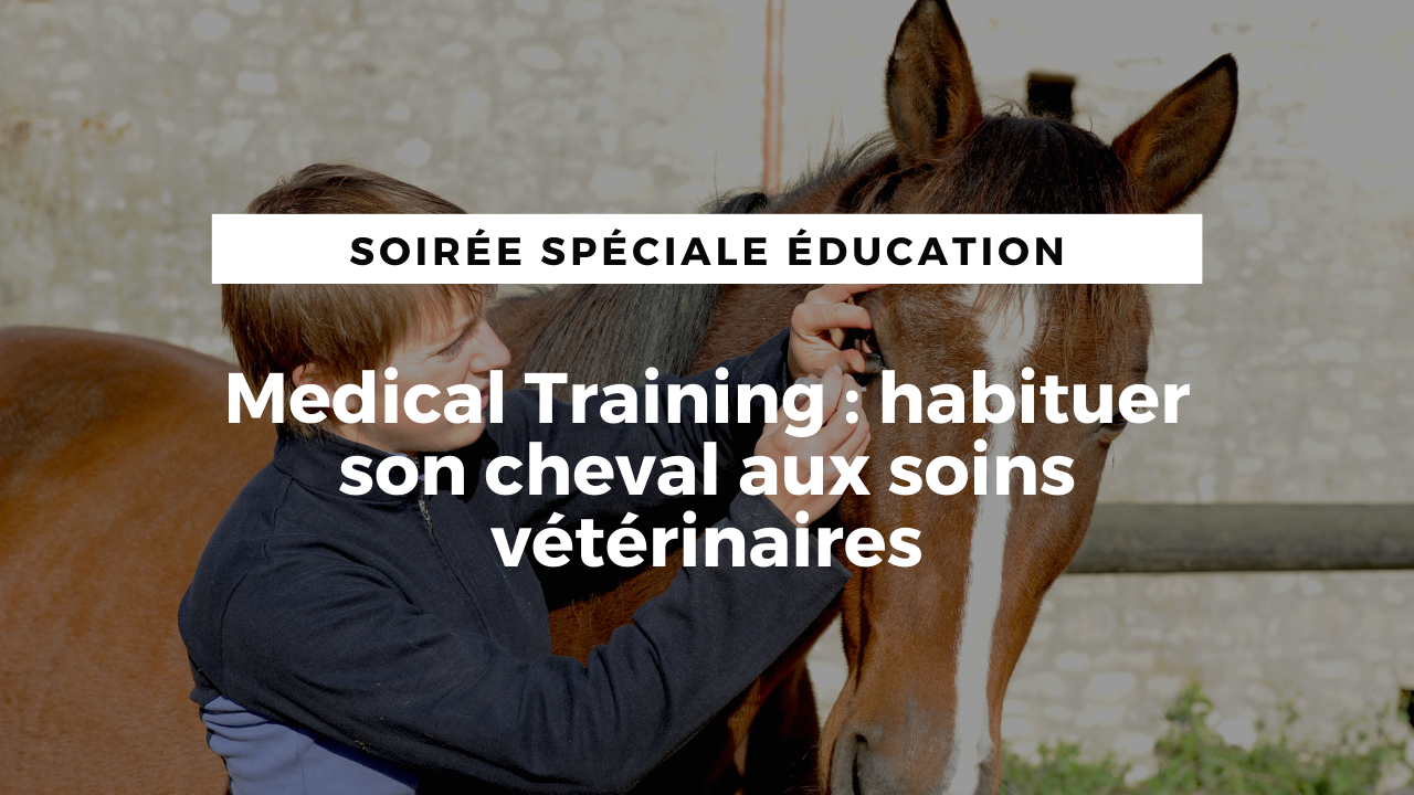 <REPLAY> Medical Training : habituer son cheval aux soins vétérinaires