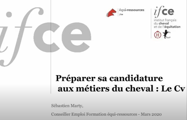 <REPLAY> - EQUI-RESSOURCES : Web conférence sur la réalisation d'un CV