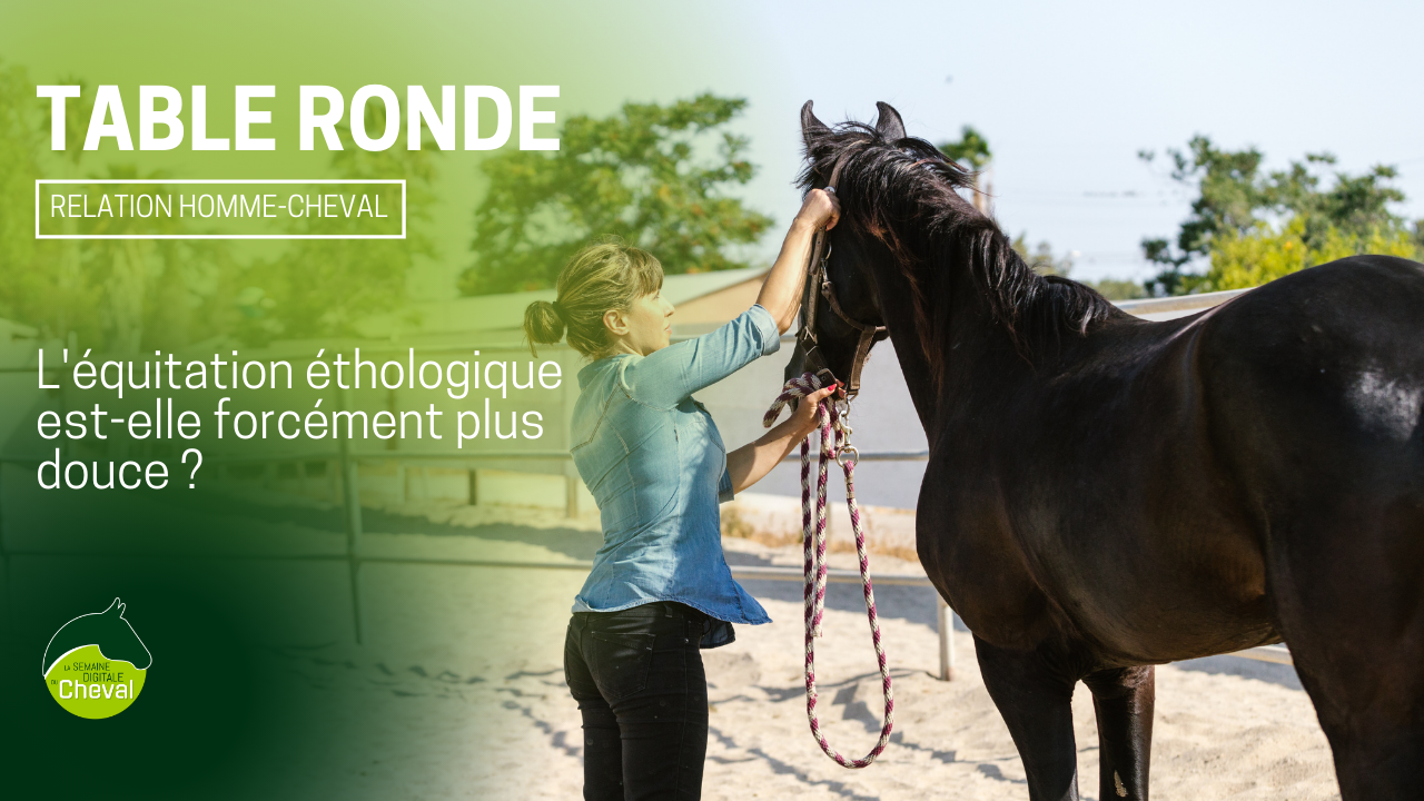 <REPLAY> TABLE RONDE L'équitation éthologique est-elle forcément plus douce ?